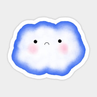 Sad Cloud Sticker